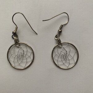 Lightweight Silver Wire Earrings